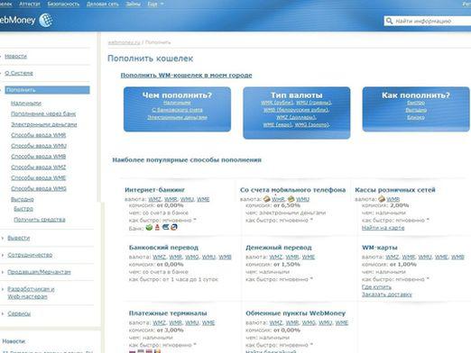 Kuinka siirtää rahaa Webmoneyen?