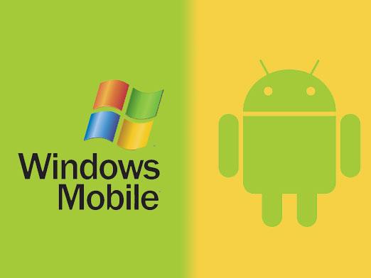 Mikä on parempi android tai Windows Mobile?