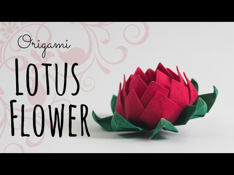 Kuinka tehdä origami kukkia?