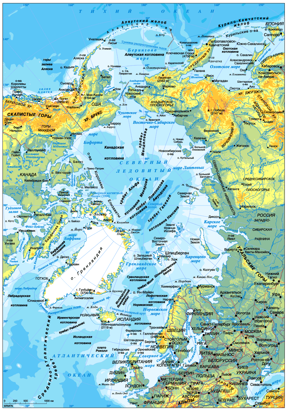 meressä